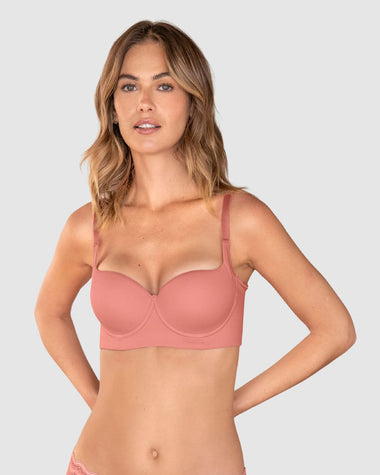 Brasier con buen cubrimiento de sisa y espalda#color_122-rosado