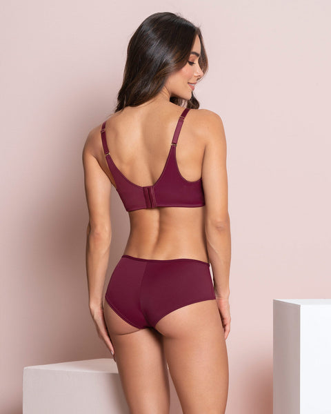 Brasier tipo top con abrochadura en espalda#color_220-vino-oscuro