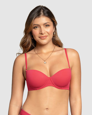 Brasier con realce incorporado y arco#color_944-coral