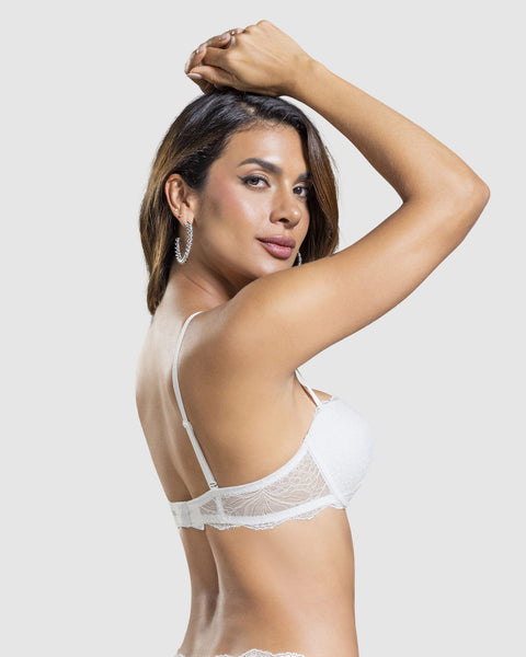 Brasier de realce alto incorporado, arco libre#color_000-blanco