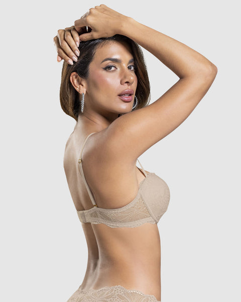 Brasier de realce alto incorporado, arco libre#color_802-cafe-claro