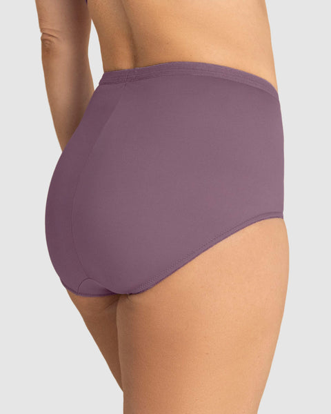 Panty clásico de control suave con excelente modelación#color_043-mora