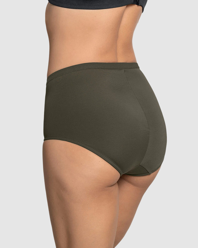 Panty clásico de control suave con excelente modelación#color_068-verde