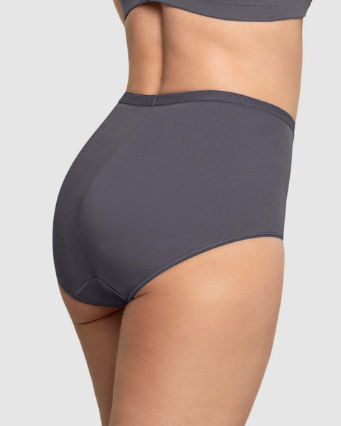 Panty clásico de control suave con excelente modelación#color_721-gris-oscuro