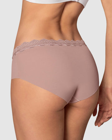 Panty hipster con encaje en cintura tiro medio#color_281-rosa-palido