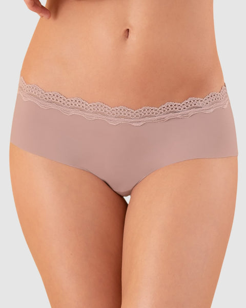 Panty hipster con encaje en cintura tiro medio#color_281-rosa-palido