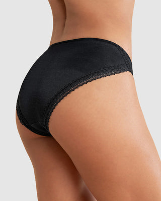 Panty tipo bikini con encaje decorativo en piernas#color_700-negro
