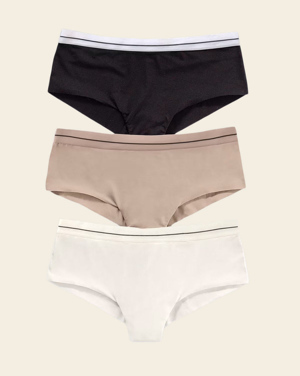 Panties cacheteros paquete x 3 ultracómodos