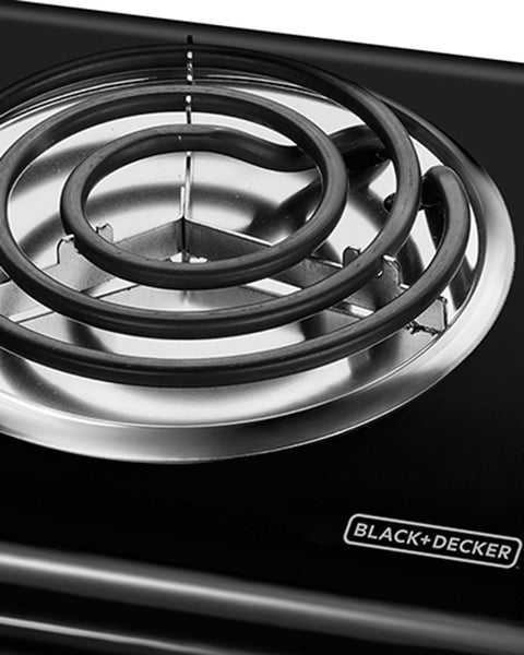Hornilla Eléctrica Black Decker Individual 1000W Negro#color_700-negro