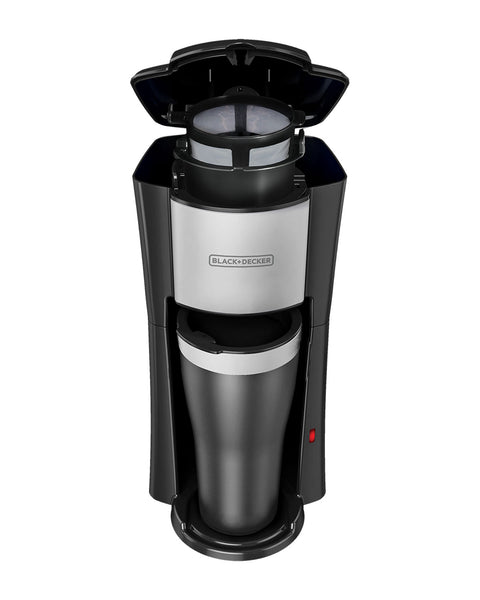 Cafetera Black Decker 1 Taza con Filtro y Jarra Antiadherente#color_700-negro