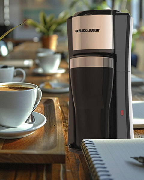 Cafetera Black Decker 1 Taza con Filtro y Jarra Antiadherente#color_700-negro