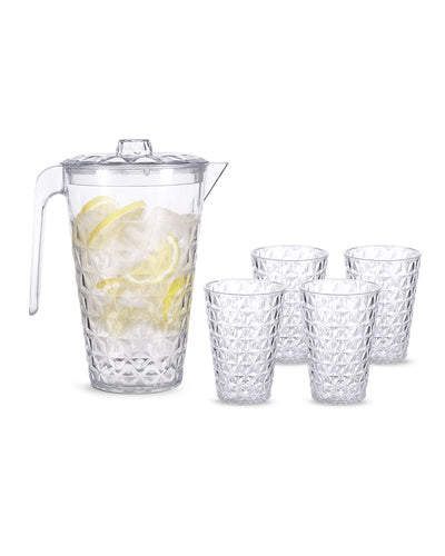 Set Jarra + Vasos#color_231-rosado
