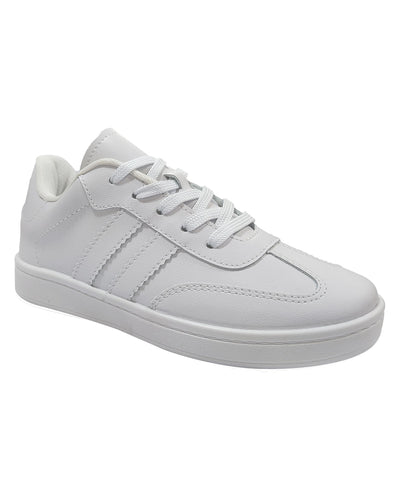 Sneakers de cordón Urbano Bambas Unisex#color_001-blanco