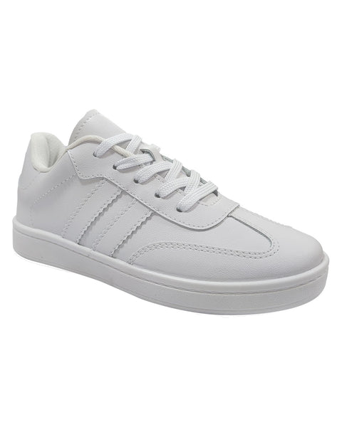 Sneakers de cordón Urbano Bambas Unisex#color_001-blanco