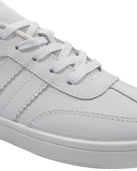 Sneakers de cordón Urbano Bambas Unisex#color_001-blanco