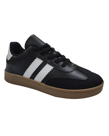 Sneakers de cordón Urbano Bambas Unisex#color_027-negro-crepe
