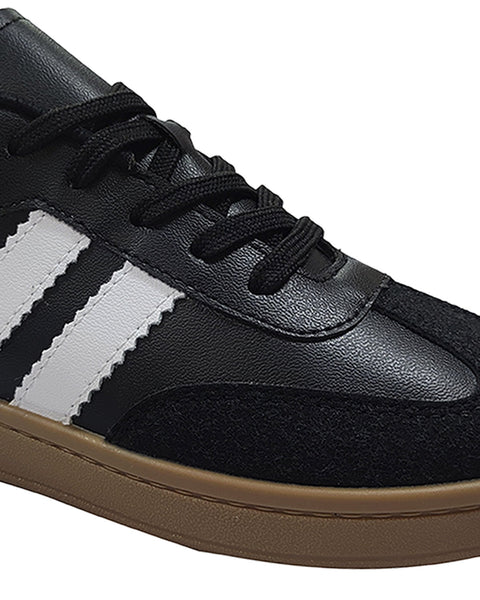 Sneakers de cordón Urbano Bambas Unisex#color_027-negro-crepe