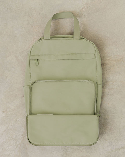 Mochila plegable con 2 bolsillos exteriores#color_998-surtido-verde