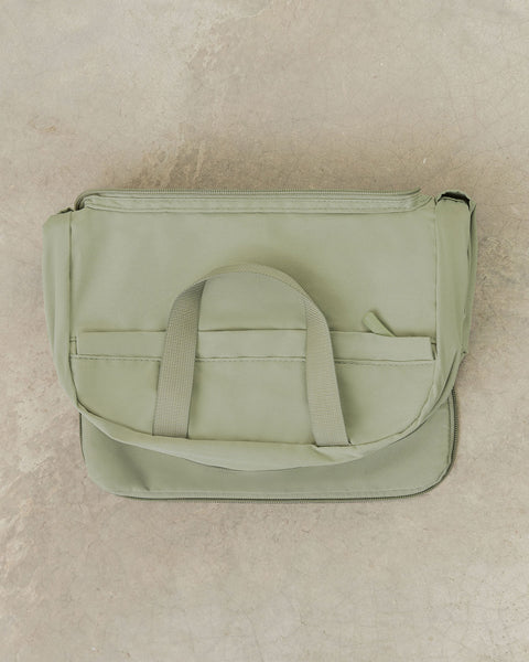 Mochila plegable con 2 bolsillos exteriores#color_998-surtido-verde