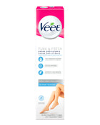 Veet® crema depilatoria corporal piel sensible 2 unds x 100ml