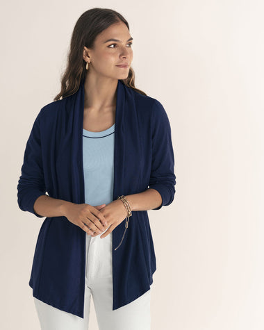 Saquillo manga larga con puños en la misma tela#color_c42-azul-oscuro