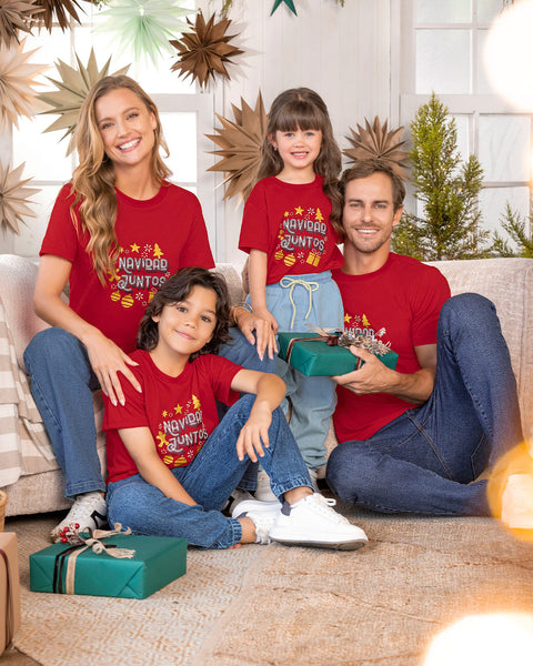 Camiseta manga corta con estampado temático#color_302-rojo