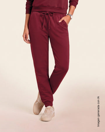 Jogger estilo loungewear#color_c55-vino