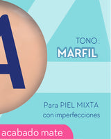 Asepxia Maquillaje Polvo Compacto#color_004-marfil