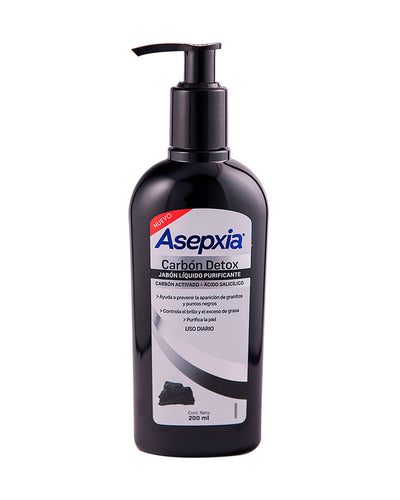 Asepxia Carbón Jabón Líquido 200 ml#color_001-carbon