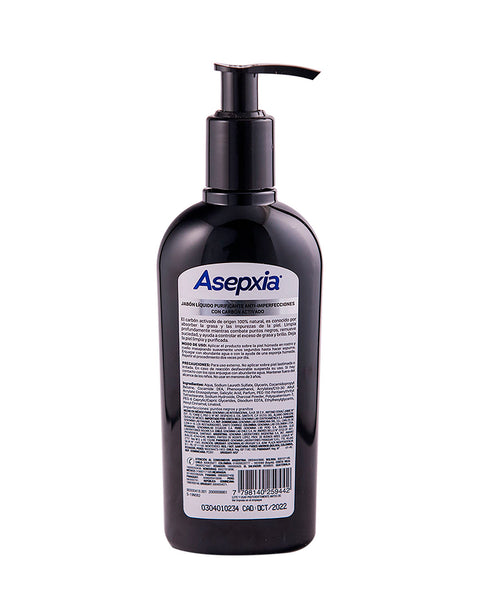 Asepxia Carbón Jabón Líquido 200 ml#color_001-carbon