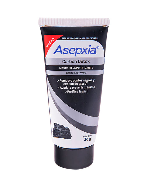 Asepxia Carbón Mascarilla Peel Off 30 gr#color_001-carbon