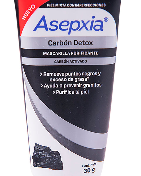 Asepxia Carbón Mascarilla Peel Off 30 gr#color_001-carbon