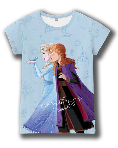 Camiseta niña Frozen#color_569-celeste