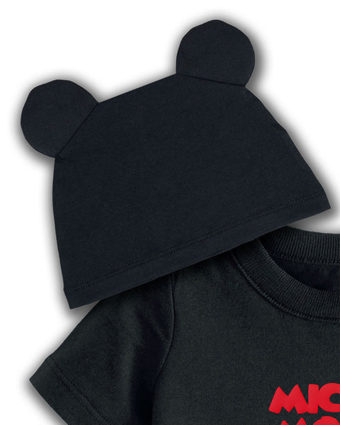 Body + Gorrito Baby Mickey#color_700-negro