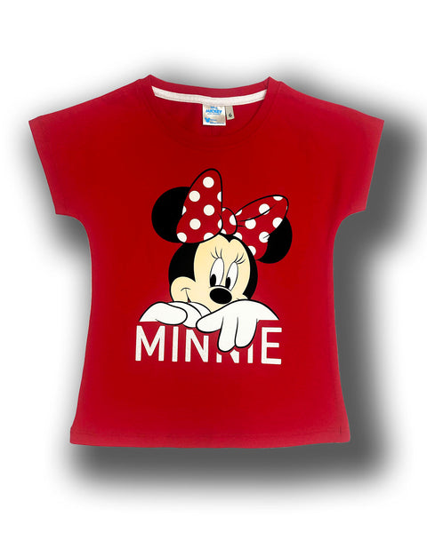 Camiseta infantil estampada manga corta#color_136-rojo