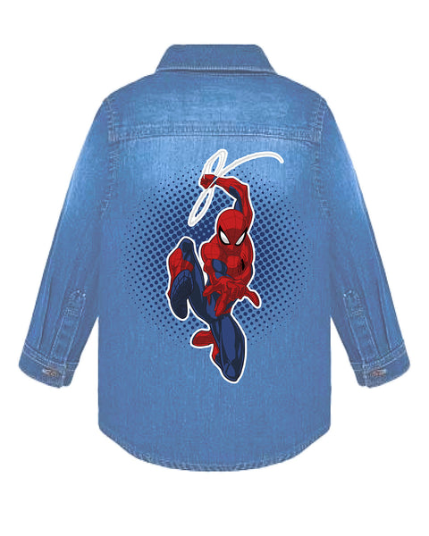 Camisa Infantil Manga Larga#color_547-azul