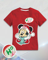 Camiseta Minnie Mouse con estampado en relieve#color_302-rojo