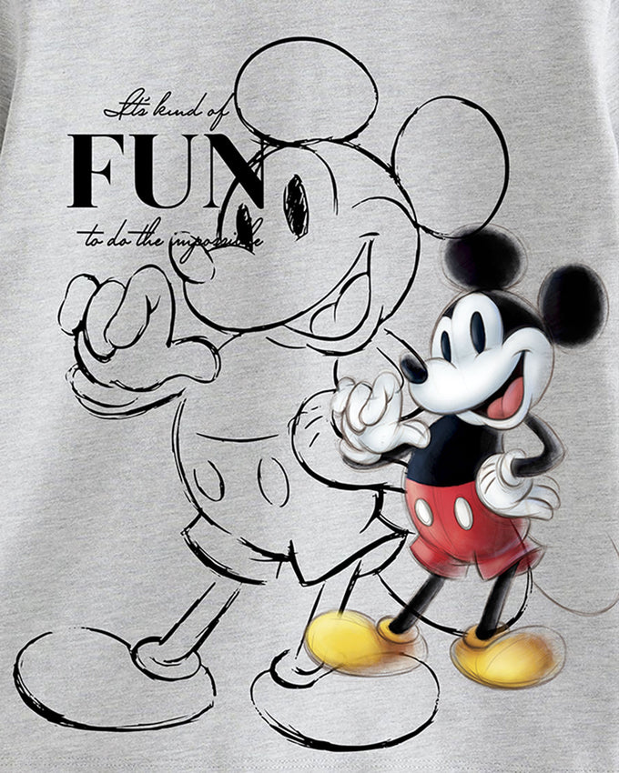 Camiseta Mickey Mouse 100 años#color_001-gris