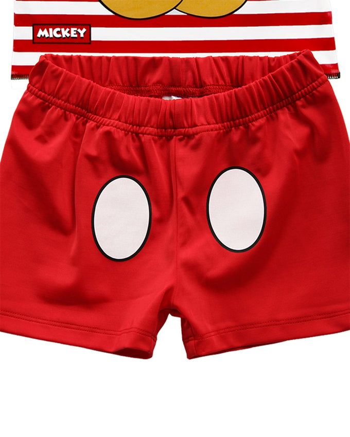 Terno de Baño Mickey#color_259-rojo-combinado