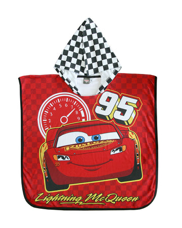 Toalla Poncho con Capucha Cars#color_323-rojo