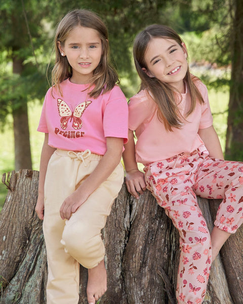 Paquete x 2 joggers infantiles#color_s01-rosado-y-arena