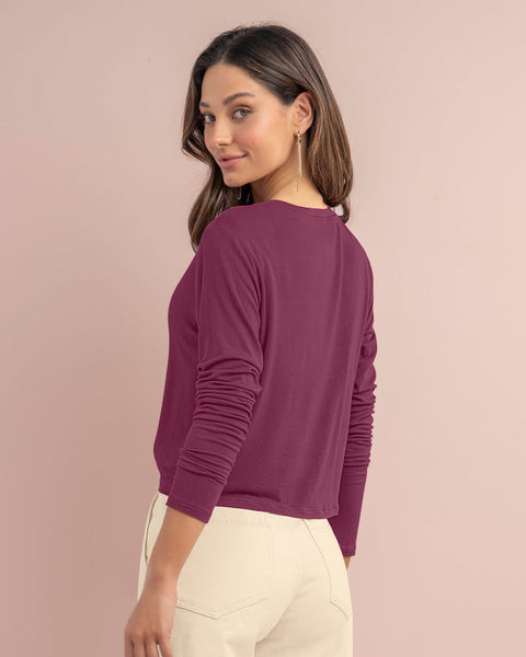 Camiseta manga larga silueta crop#color_409-uva