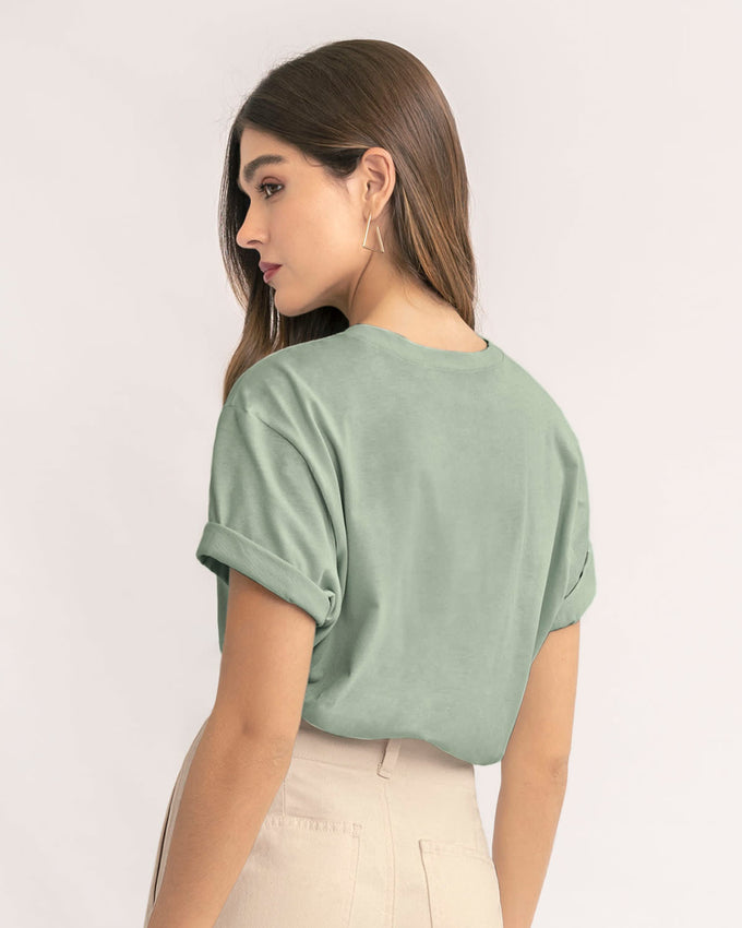 Camiseta manga corta unisex#color_172-verde-medio