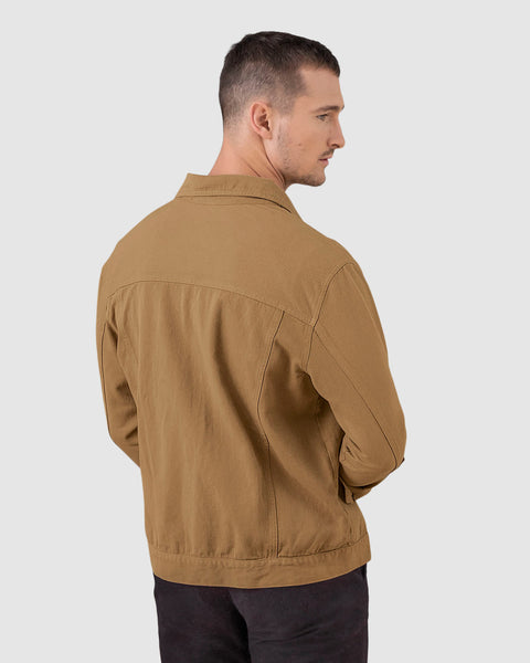 Chaqueta ajustada botones hombre#color_801-camel