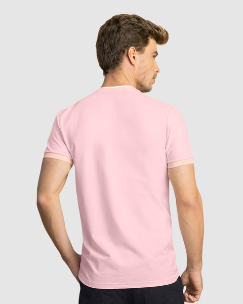 Camiseta con cuello henley y botones  funcionales#color_304-rosado-claro