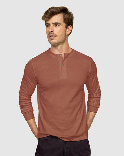 Camibuzo cuello henley#color_a89-terracota