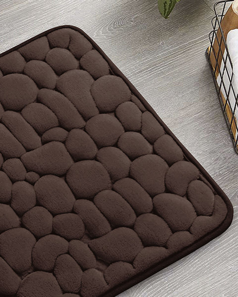 Alfombra flannel para baño Medida 40 cm x 60 cm#color_835-cafe