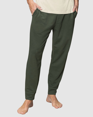 Pantalón jogger masculino#color_249-verde-oscuro