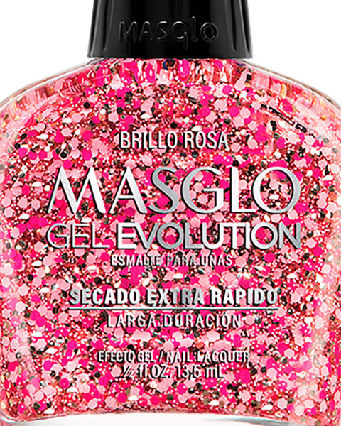 Paso 2 Tono Esmalte Masglo Gel Evolution#color_028-brillo-rosa