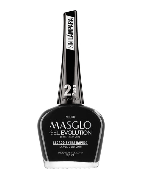 Paso 2 Tono Esmalte Masglo Gel Evolution#color_031-negro